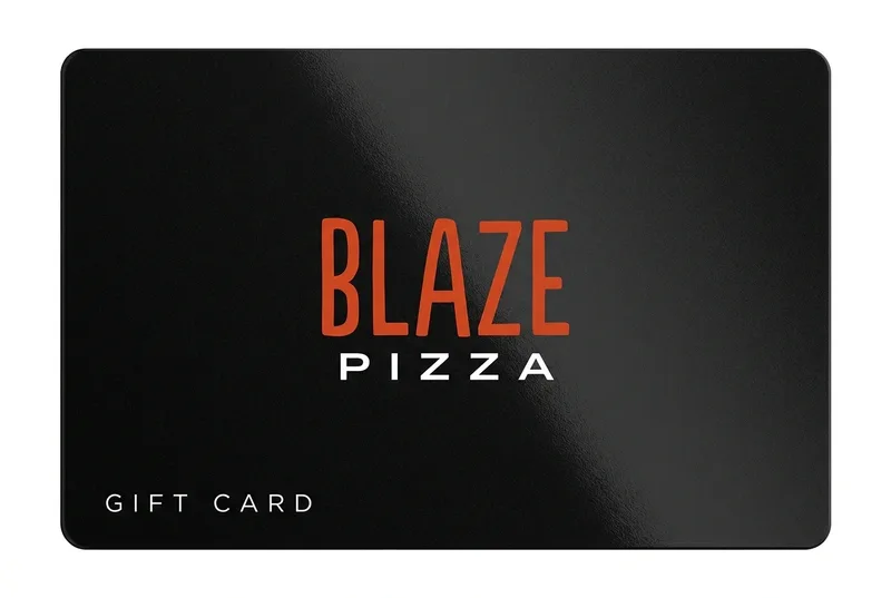 بطاقة هدايا Blaze Pizza — اشترِ بالعملات الرقمية