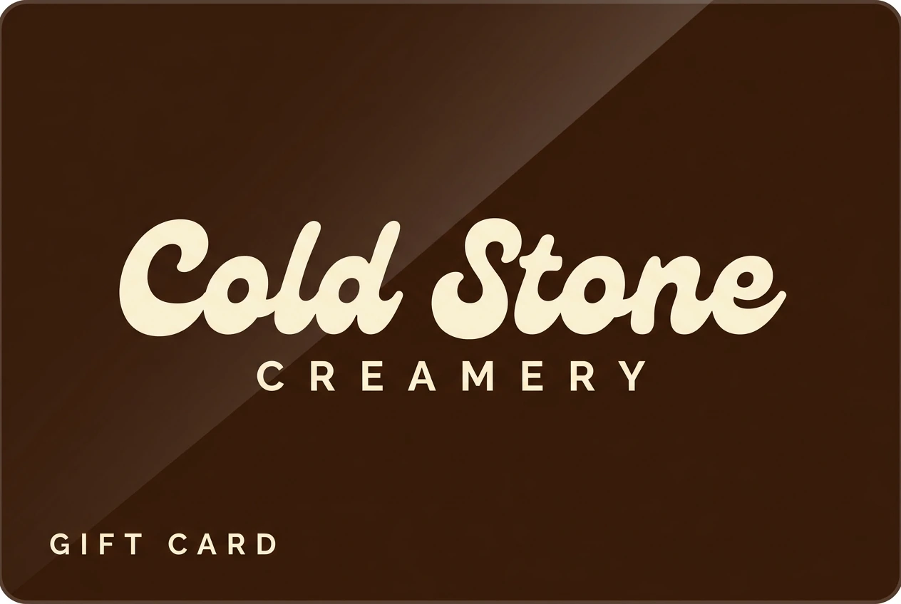Cold Stone Creamery Card