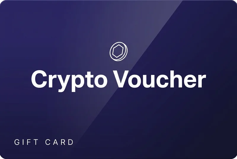 Crypto Voucher — buy with crypto