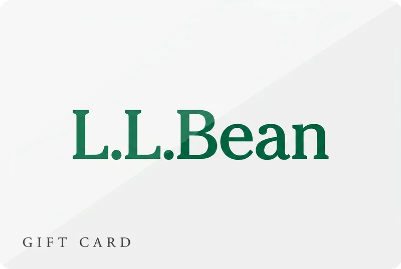 Thẻ quà tặng L.L.Bean — mua bằng crypto