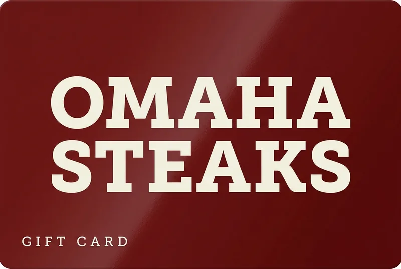 بطاقة هدايا Omaha Steaks — اشترِ بالعملات الرقمية