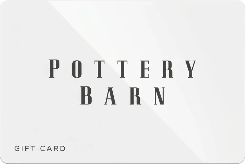 Thẻ quà tặng Pottery Barn — mua bằng crypto