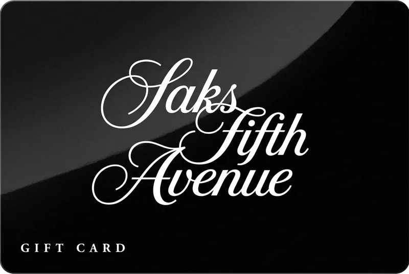 Saks Fifth Avenue Gift Card — beli dengan kripto