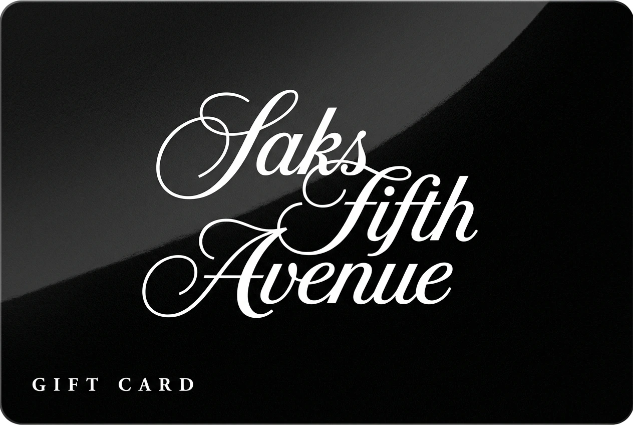 Saks Fifth Avenue Card