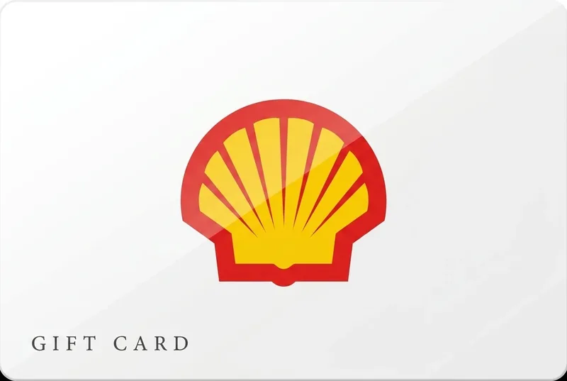 Shell Gift Card — beli dengan kripto