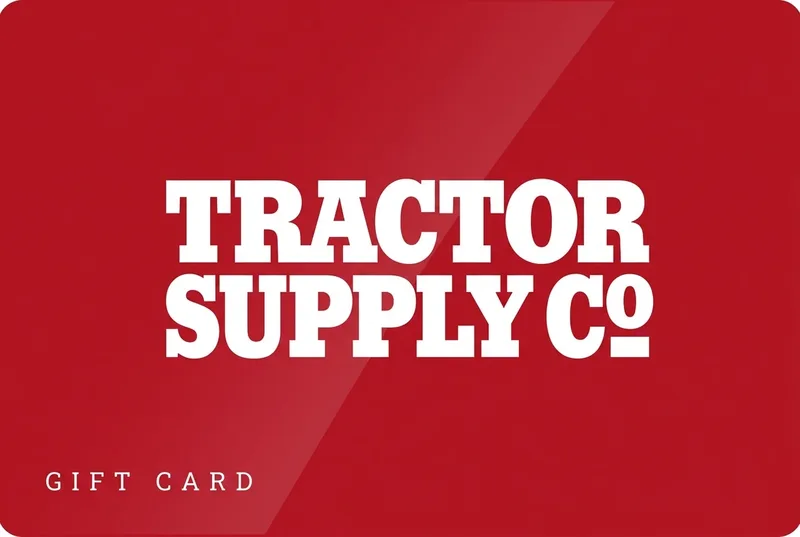 Thẻ quà tặng Tractor Supply — mua bằng crypto