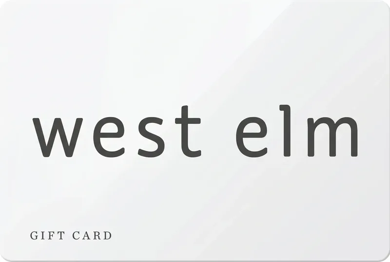Thẻ quà tặng West Elm — mua bằng crypto